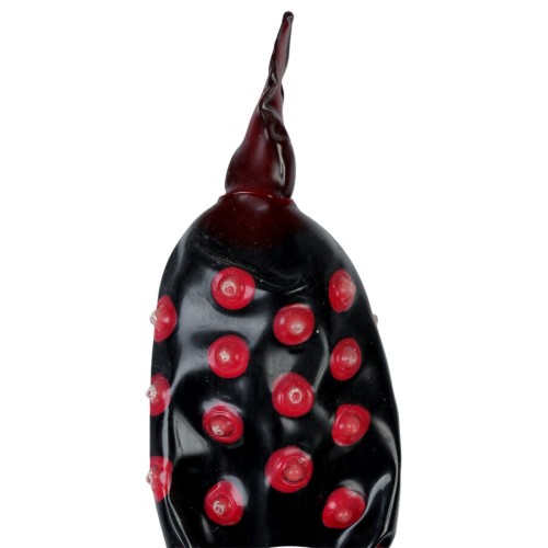 CONDOMERIE - PRESERVATIVI NOVITÃ DIPINTI A MANO BLACK FAKIR XL